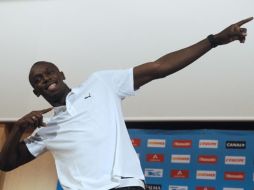 Usain Bolt tiene sin perder desde 2008 una carrera. AFP  /