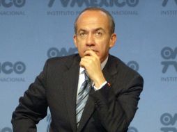 Durante la jornada de hoy, Calderón sostendrá reuniones con los candidatos ganadores de las elecciones del pasado 4 de julio. NTX  /