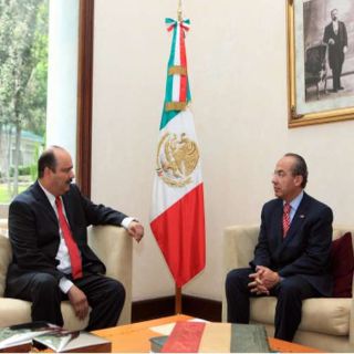 Calderón recibirá a Gabino Cué