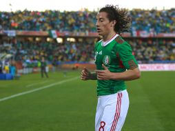 A pesar del buen desempeño del volante fue sustituido en los mediso tiempos contra Uruguay y Argentina. MEXSPORT  /