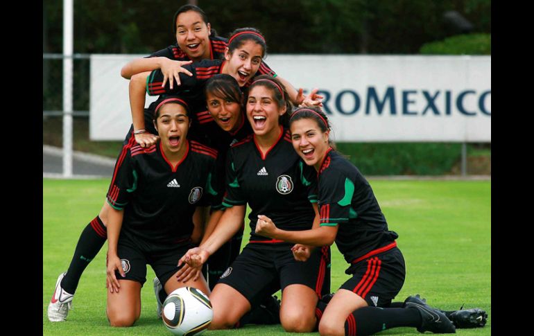 Las seleccionadas mexicanas esperan llegar lejos en el Mundial de Alemania. MEXSPORT  /
