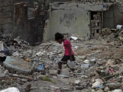 El proceso de recuperación en Haití es lento. AP  /