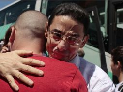 Normando Hernández es uno de los disidentes que llegó a España. AP  /