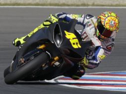 Valentino Rossi durante un entrenamiento. REUTERS  /
