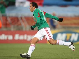 Cuauhtémoc Blanco durante el Mundial de Sudpafrica 2010. JAMMEDIA  /