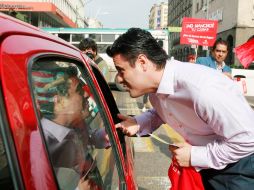 Aritóteles Sandoval en el arranque de la campaña No manches tu ciudad. E. PACHECO  /