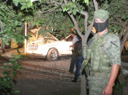 Al sitio acudió personal del Ejército Mexicano. M. PATIÑO  /