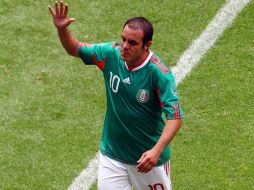 Cuauhtémoc Blanco había negado alguna tranferencia oficial, pero hoy firmará contrato. MEXSPORT  /