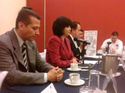 Autoridades de la Profeco y la Canaco. R. ZAPATA  /