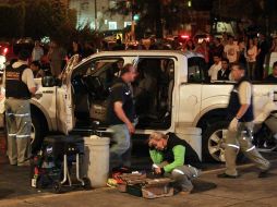 El atentado se registró la noche del pasado lunes en calles de las colonias Paseos del Sol y Arboledas. NTX  /