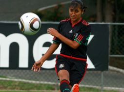 Stephanie Mayor de la Selección femenil de México que participa en el Mundial sub-20 en Alemania. MEXSPORT  /