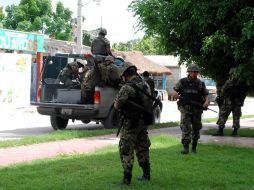 El Ejército será parte de las tareas de seguridad en Aguascalientes. EL UNIVERSAL  /