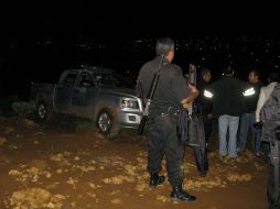 Hasta el lugar del ataque acudieron policías estatales y de otras corporaciones de seguridad. M. PATIÑO  /