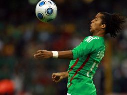 Giovani dos Santos durante el Mundial de Sudáfrica 2010. MEXSPORT  /