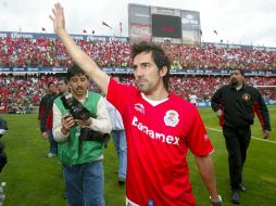 Vicente Sánchez, durante el Torneo de Clausura 2008. MEXSPORT  /