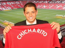Javier Hernández, nuevo jugador del Manchester United. GETTY IMAGES SPORT  /