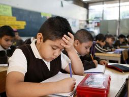 Alumnos de una escuela pública de Guadalajara, concentrados durante un examen. EL INFORMADOR. E. PACHECO  /