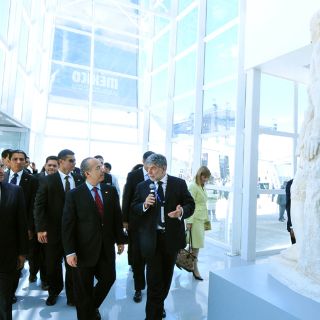 Inaugura el Presidente Calderón la Expo Guanajuato Bicentenario