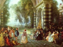 ''Capitulaciones de boda y baile campestre'' es una de las pinturas restauradas. ESPECIAL  /