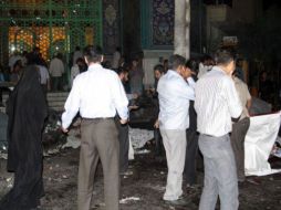 La explosión del pasado jueves a las afueras de una mezquita mató a 20 personas. AFP  /