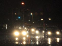 En un día lluvioso, el año pasado los accidentes aumentaban hasta en un 100%. ARCHIVO  /