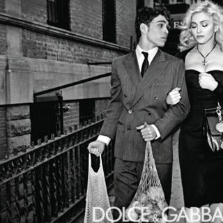 Madonna, al estilo italiano