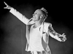 Keith Flint, vocalista de The Prodigy, ofreció una actuación explosiva. EFE  /