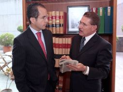 César Nava designó a Cortázar Lara el nuevo cargo. NTX  /