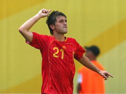 David Villa campeón del Mundial de Sudáfrica 2010. JAMMEDIA  /