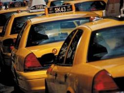 En Nueva York circulan más de 13 mil vehículos de renta, denominados 'taxis'. ESPECIAL  /