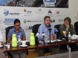 Rueda de prensa con funcionarios del SIAPA quienes anuncian la “Primera Jornada de Saneamiento SIAPA 2010”. E. BARRERA  /