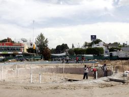 El Ayuntamiento de Guadalajara redirigirá los trabajos en la fuente ubicada en avenida Arcos. M. FREYRÍA  /