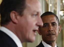 Los líderes de Estados Unidos y Gran Bretaña se reunieron hoy para analizar temas de interés bilateral. REUTERS  /