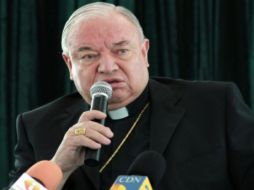 El arzobispo indicó que los grupos criminales tienen  acceso a armas incluso más potentes que las del ejército. EFE  /