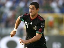 El atacante mexicano Javier Chicharito Hernández. JAMMEDIA  /