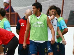 Luis Angel Landín ya entrenó e incluso estuvo en la banca en el partido amistoso contra Colón. MEXSPORT  /