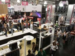 Ayer comenzó la edición 52 de Intermoda en Expo Guadalajara, la cual permanecerá hasta el 23 de julio. A. CAMACHO  /
