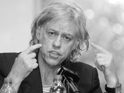 Geldof pidió a los ciudadanos ser más exigentes con sus gobernantes. NTX  /