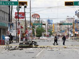 Luis Hernández Núñez narra cómo fue la explosión del coche-bomba en Ciudad Juárez. AFP  /