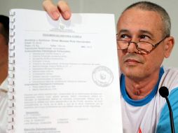 Omar Moisés, uno de los ex presos que ya se encuentran en España. EFE  /