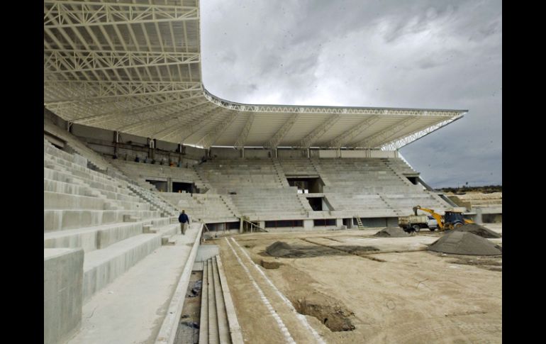 El parque de pelota para la justa panamericana de 2011, tiene una inversión total de 200 millones de pesos. E. BARRERA  /