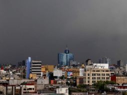 Las autoridades capitalinas prevén fuertes precipitaciones pluviales en la Ciudad de México. EL UNIVERSAL  /