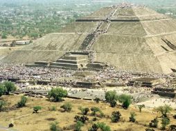 Teotihuacan es una de las mayores atracciones turisticas del país. NTX  /