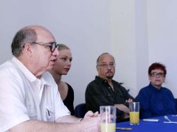 Paco de la Peña, la artista Malin Vulcano, Daniel Varela y Margarita Sierra presentaron las actividades para festejar al CAAV.E. PACHEC  /