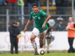 El mediocampista mexicano Jonathan dos Santos, durante su participación en el Mundial de Sudáfrica. JAMMEDIA  /