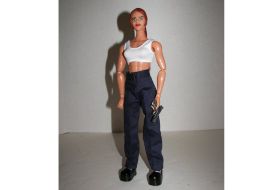 Una de las versiones de la figura de la espía Anna Chapman. EFE  /