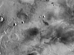 Detalle de la nueva cartografía fotográfica del planeta rojo. NASA  /