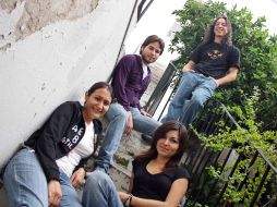 Los integrantes del Colectivo Proyecto Caos se presentan por segunda ocasión en la Casa Museo López Portillo. A. HINOJOSA  /