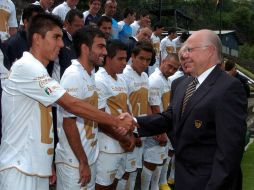 Los Pumas recibieron 'buena vibra' de parte de su directiva. MEXSPORT  /
