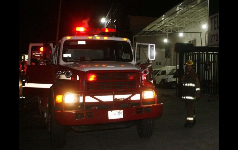 Los bomberos determinaron que no fue un simple accidente. ARCHIVO  /